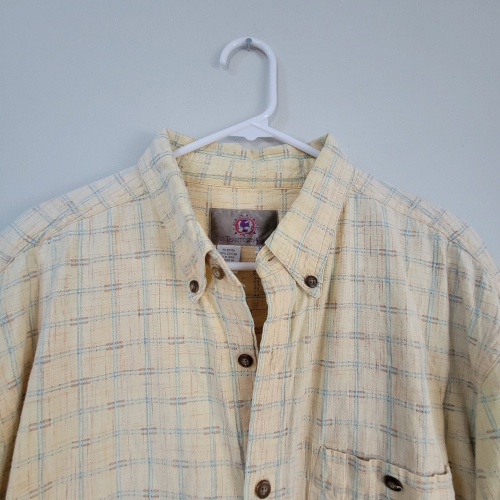 VTG The Territory Ahead Short Sleeve Button Down Cotton Men's XL Casual Lot of 4 - Picture 5 of 9